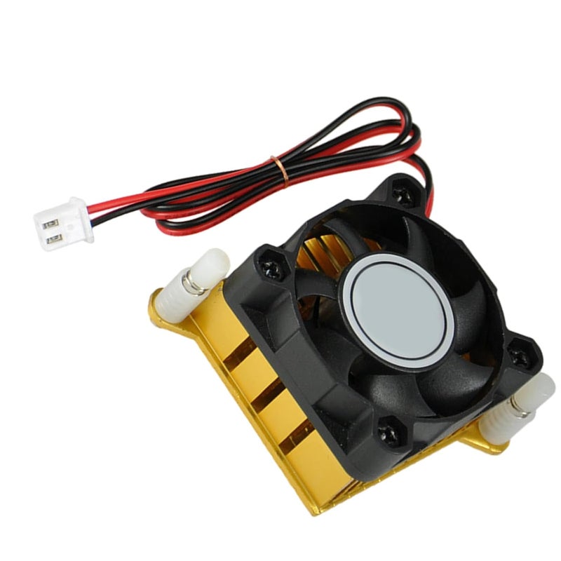 12V XH2 54 Aluminium Heatsink with 40mm Fan for Northbridge Chipsets Cooling - Image 4